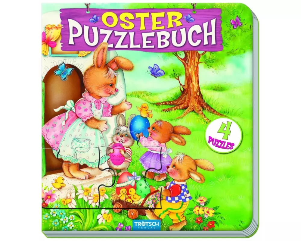 Trötsch Pappenbuch Puzzlebuch Ostern