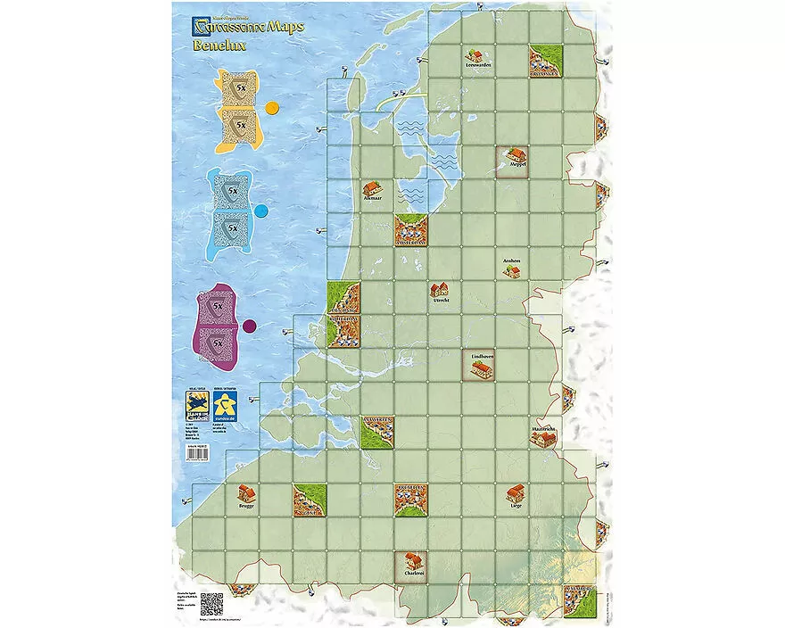 Carcassonne Maps - Benelux
