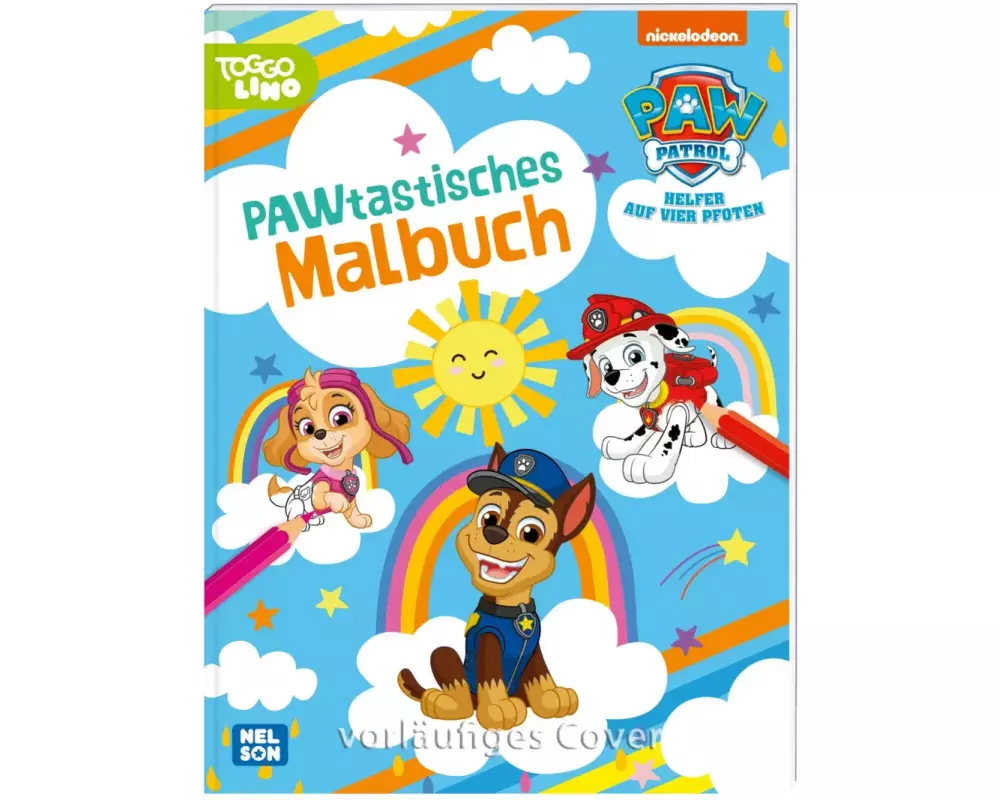 PAW Patrol Kindergartenheft: PAWtastisches Malbuch