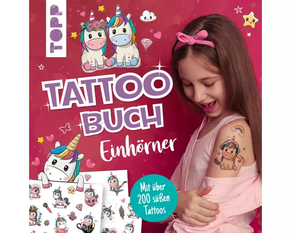 Tattoobuch Einhörner