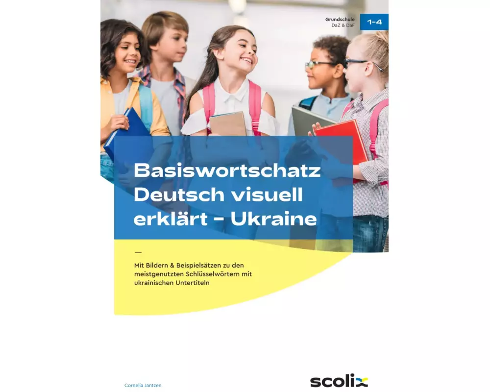 Basiswortschatz Deutsch visuell erklärt - Ukraine