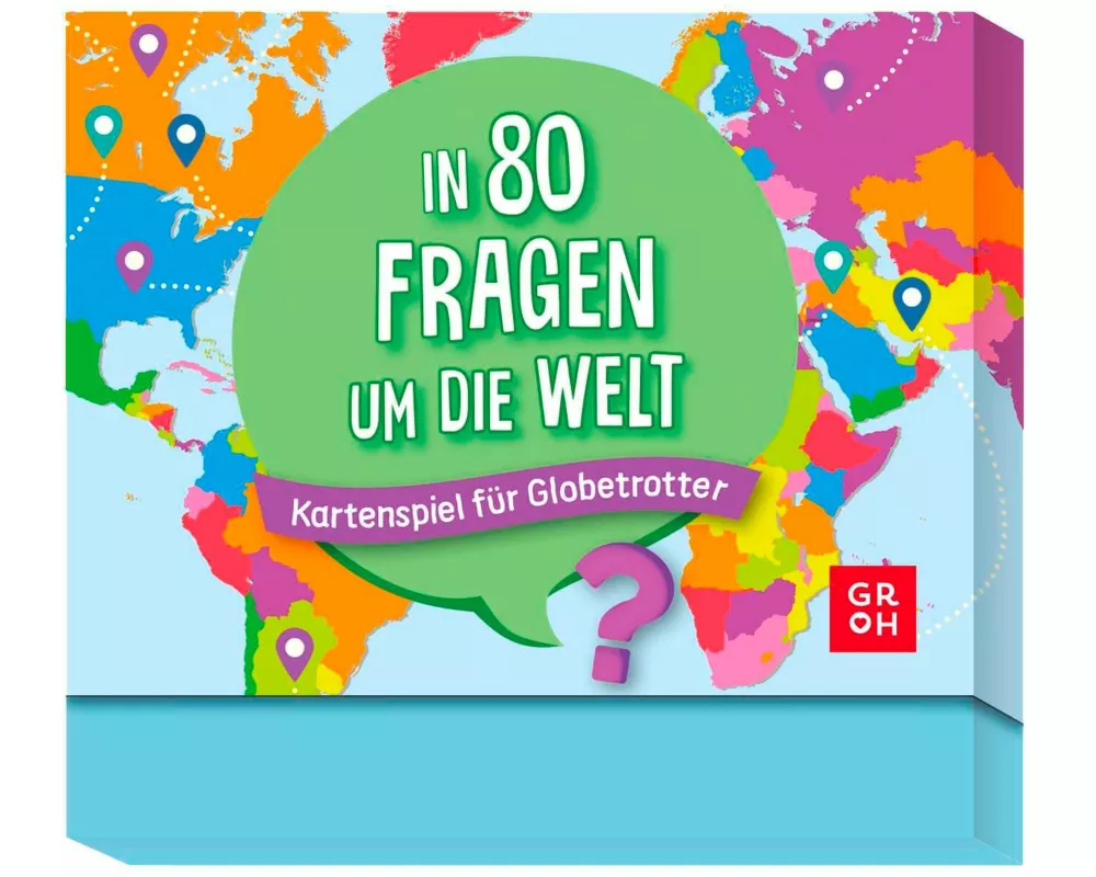 In 80 Fragen um die Welt - Kartenspiel für Globetrotter
