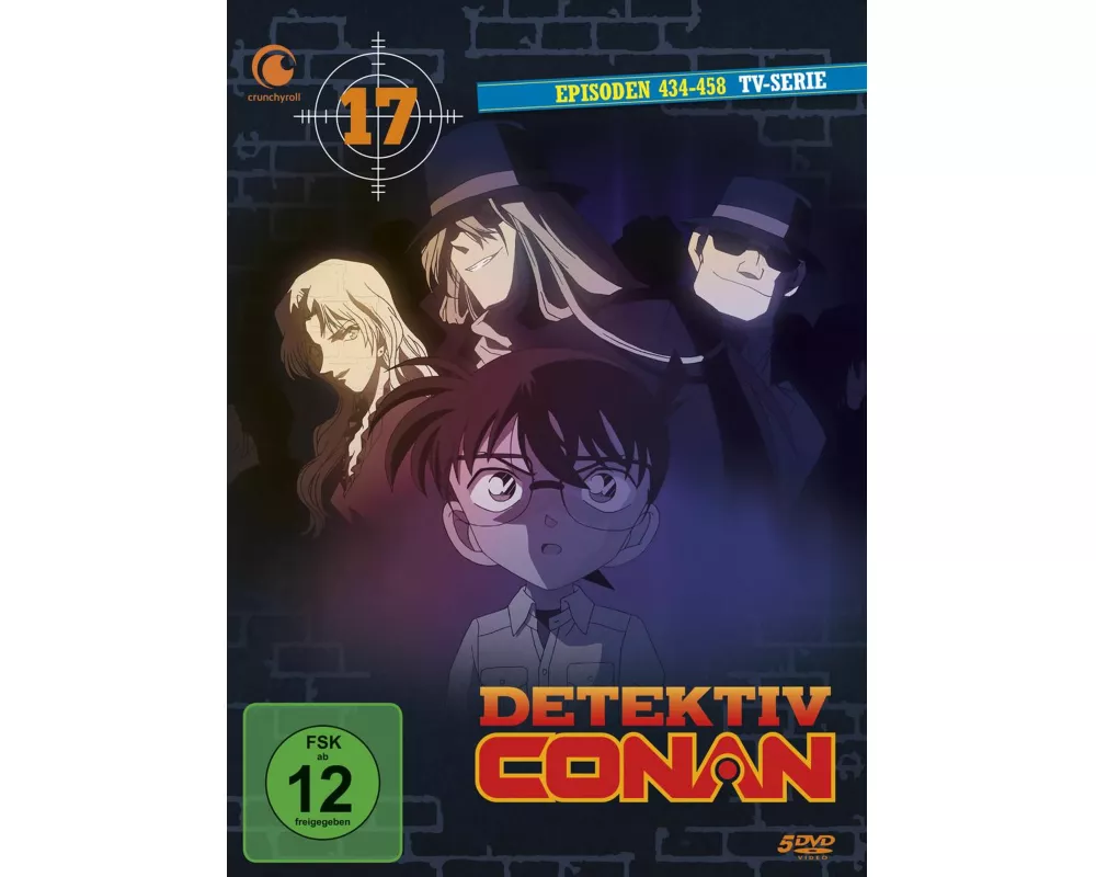 Detektiv Conan - TV-Serie - DVD Box 17 (Episoden 434-458) (5 DVDs)