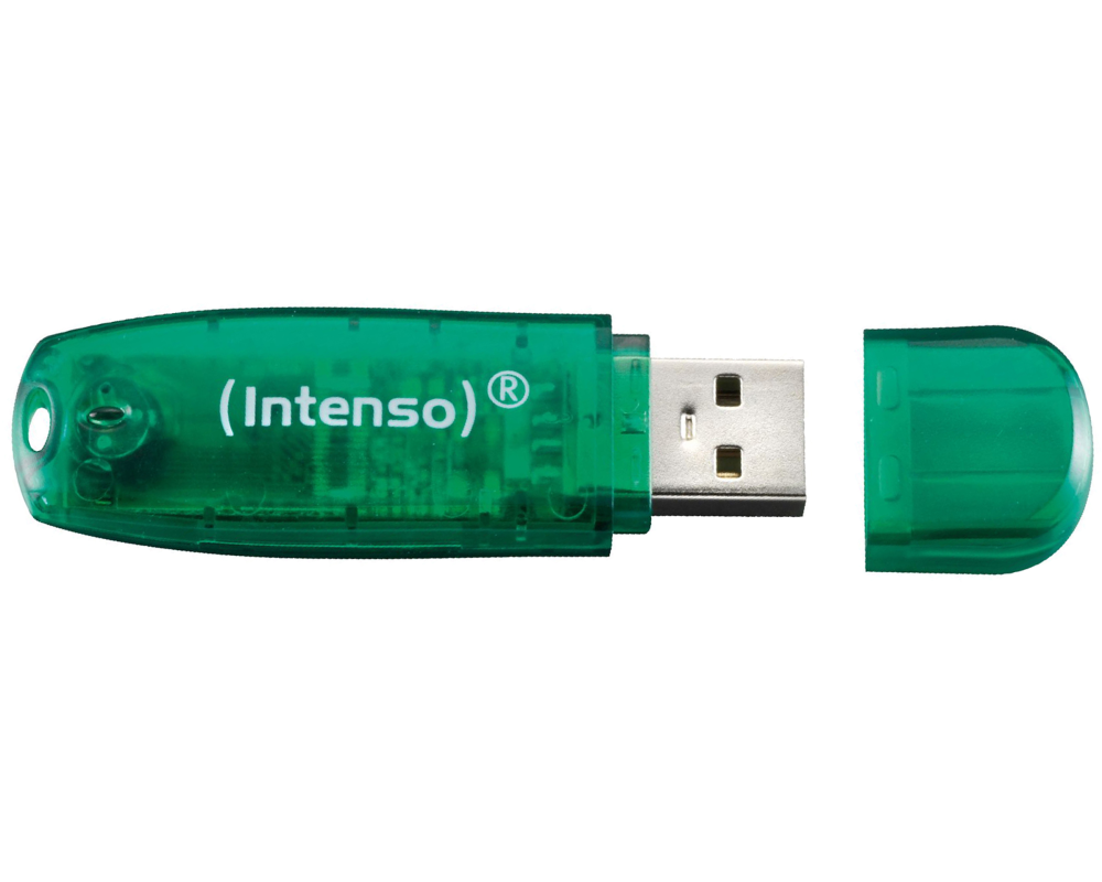 INTENSO USB-Stick Rainbow Line 8GB 3502460 USB 2.0 green