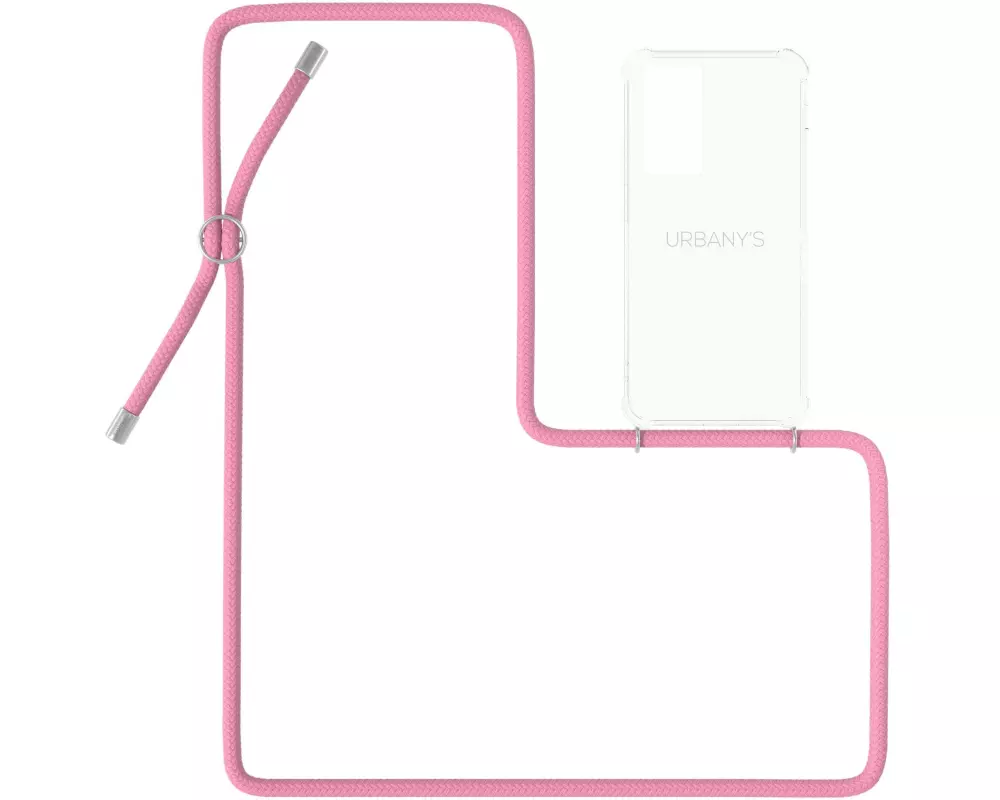 Urbany's Necklace Case Galaxy S20+ Baby Girl Transparent