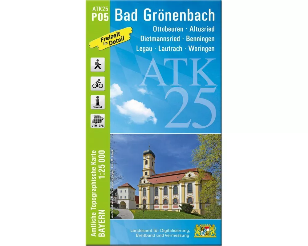 ATK25-P05 Bad Grönenbach (Amtliche Topographische Karte 1:25000)
