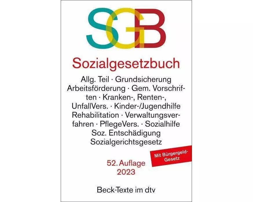 Sozialgesetzbuch mit Sozialgerichtsgesetz