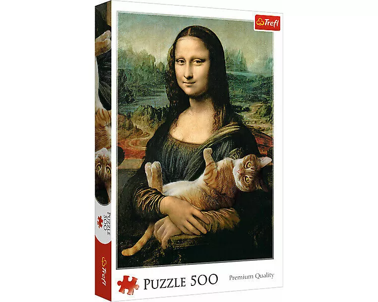 Mona Lisa und Katze