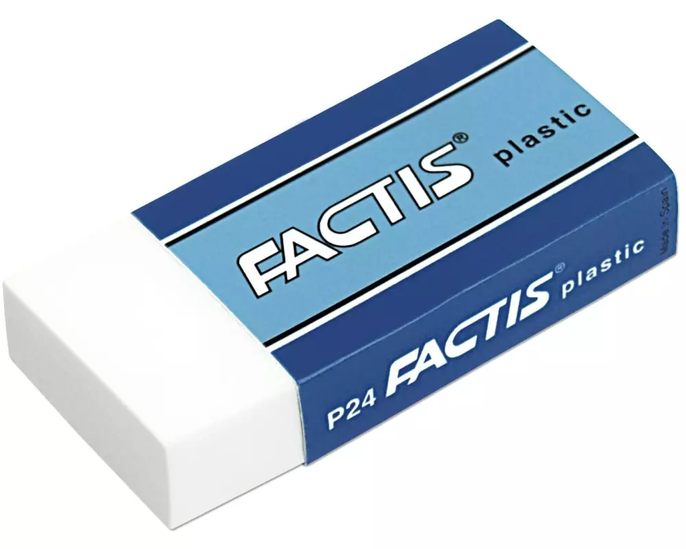 Factis Radiergummi P24 Weiss