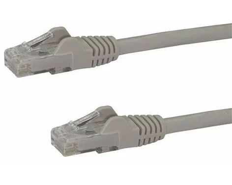 StarTech.com N6PATC3MGR Netzwerkkabel Grau 3 m Cat6 U/UTP (UTP)