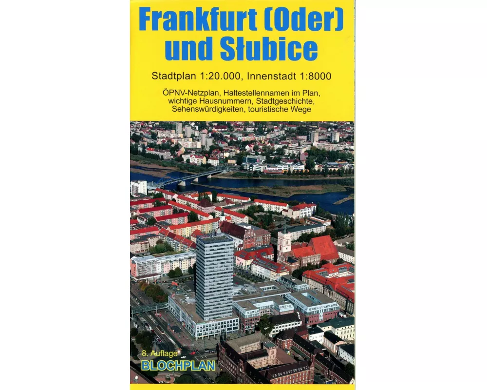 Stadtplan Frankfurt (Oder) und Slubice