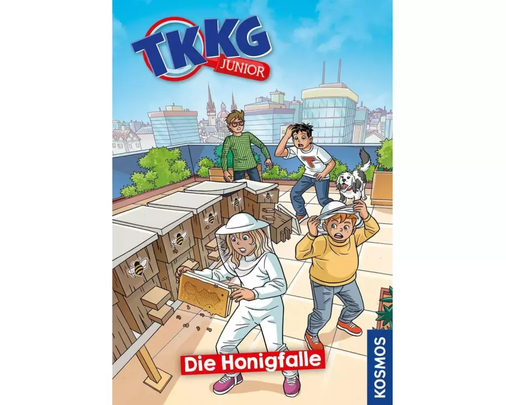 TKKG Junior, 19, Die Honigfalle