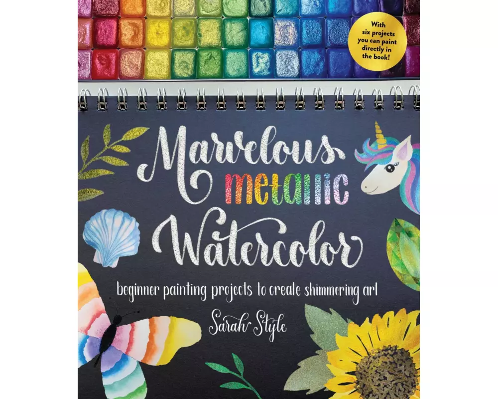 Marvelous Metallic Watercolor