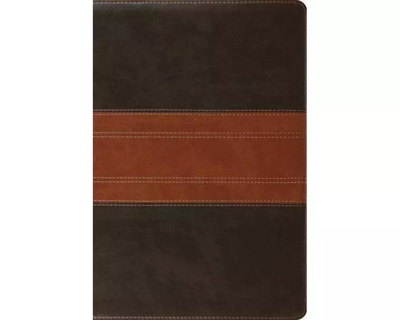 ESV Study Bible, Personal Size (Trutone, Forest/Tan, Trail Design)