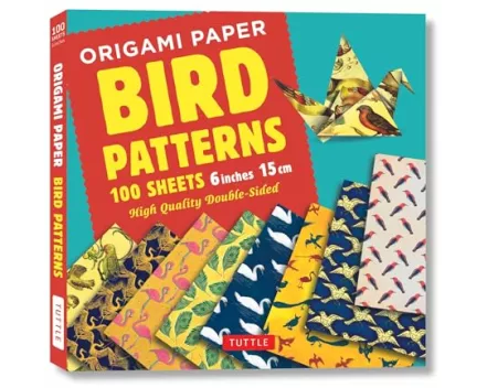Origami Paper 100 sheets Bird Patterns 6" (15 cm)
