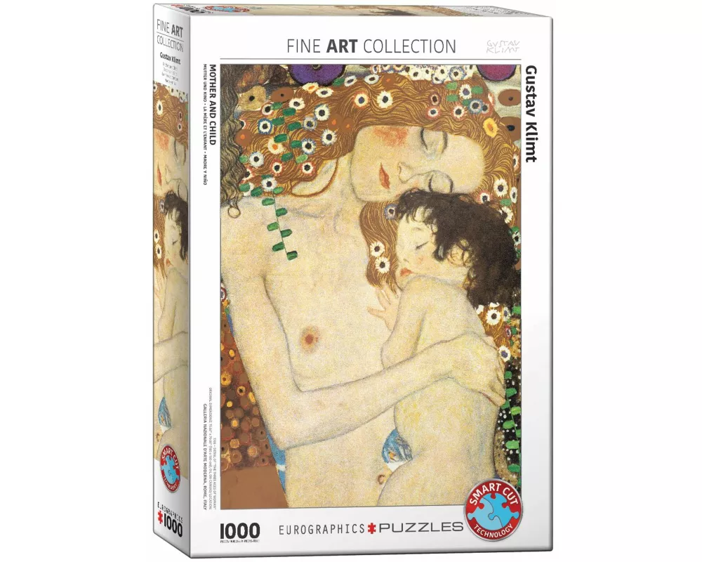 Puzzle 1000 Teile - Klimt G: Mother and Child (Detail)