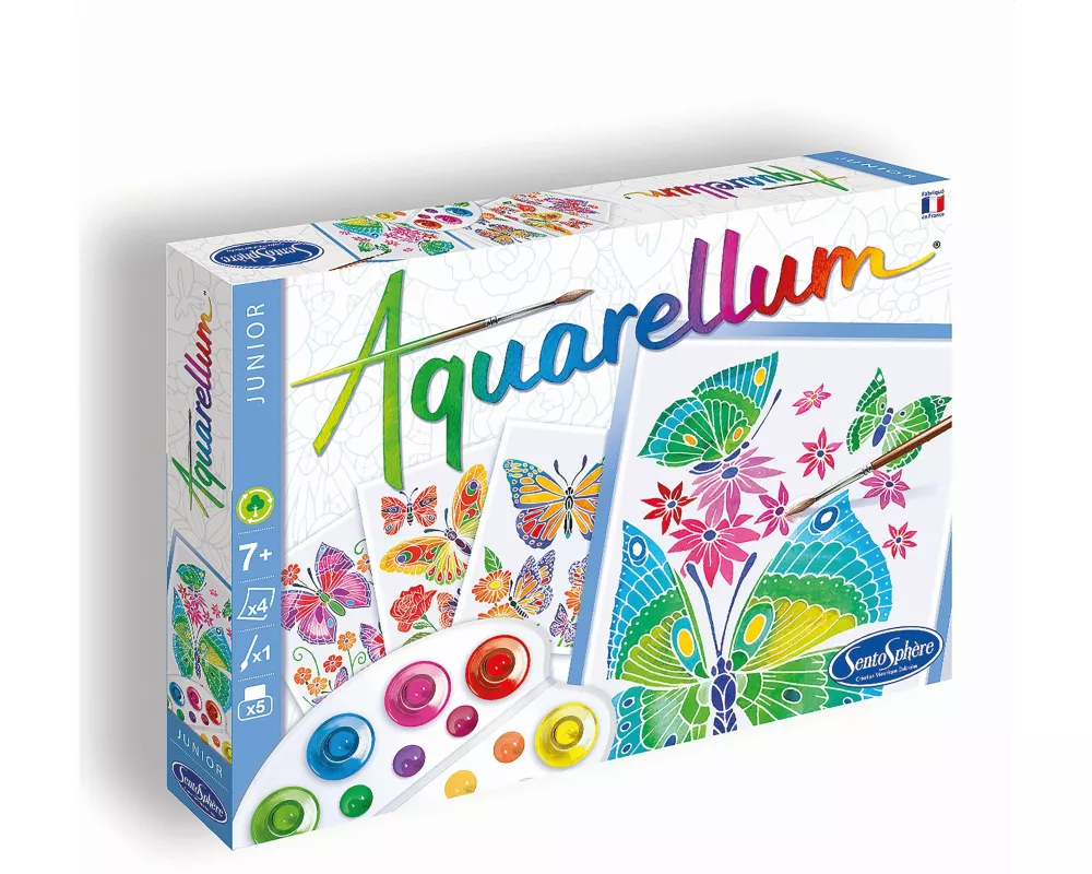 Sentosphere - Aquarellum Junior Schmetterling & Blume