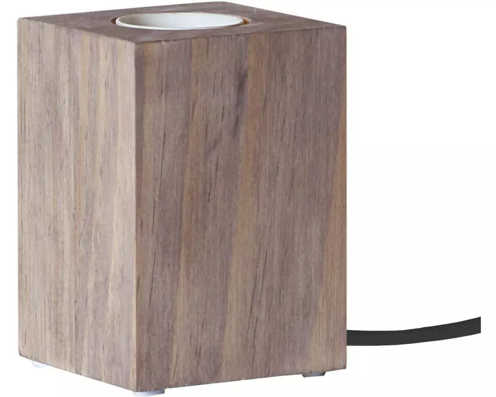 Star Trading Tischleuchte LYS E27 Holz