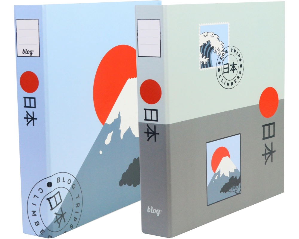 ANCOR Ringbuch Traveller 110845 blau 2 Ring A4