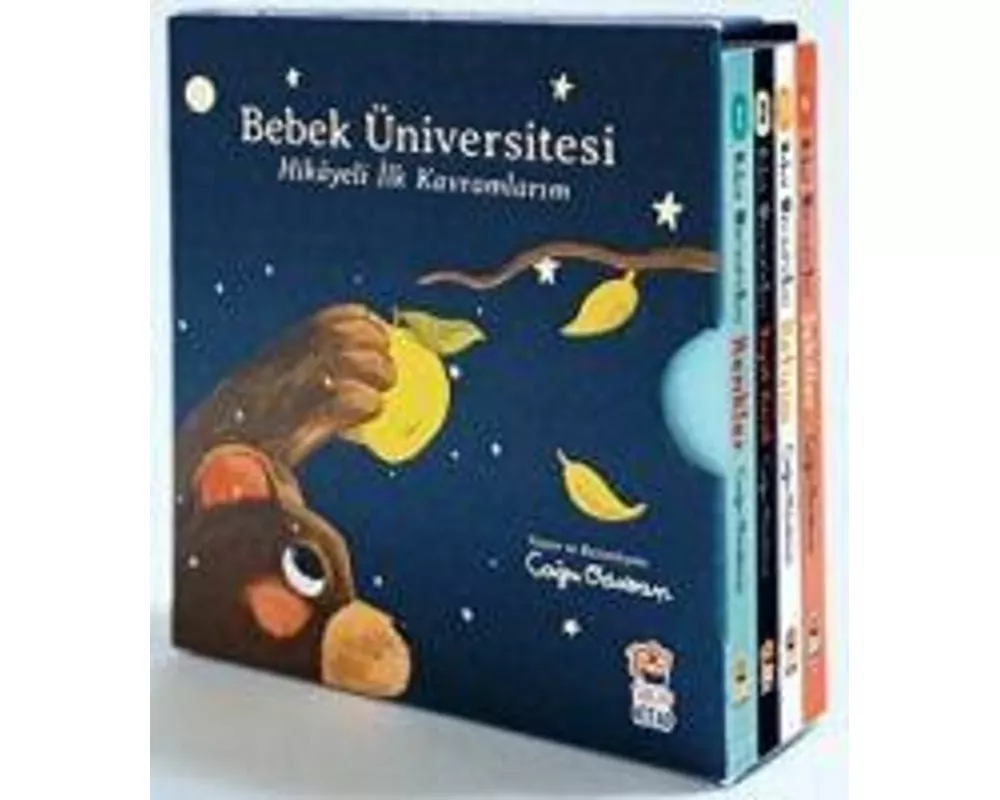 Bebek Üniversitesi - Hikayeli Ilk Kavramlarim Set (4 Kitap)