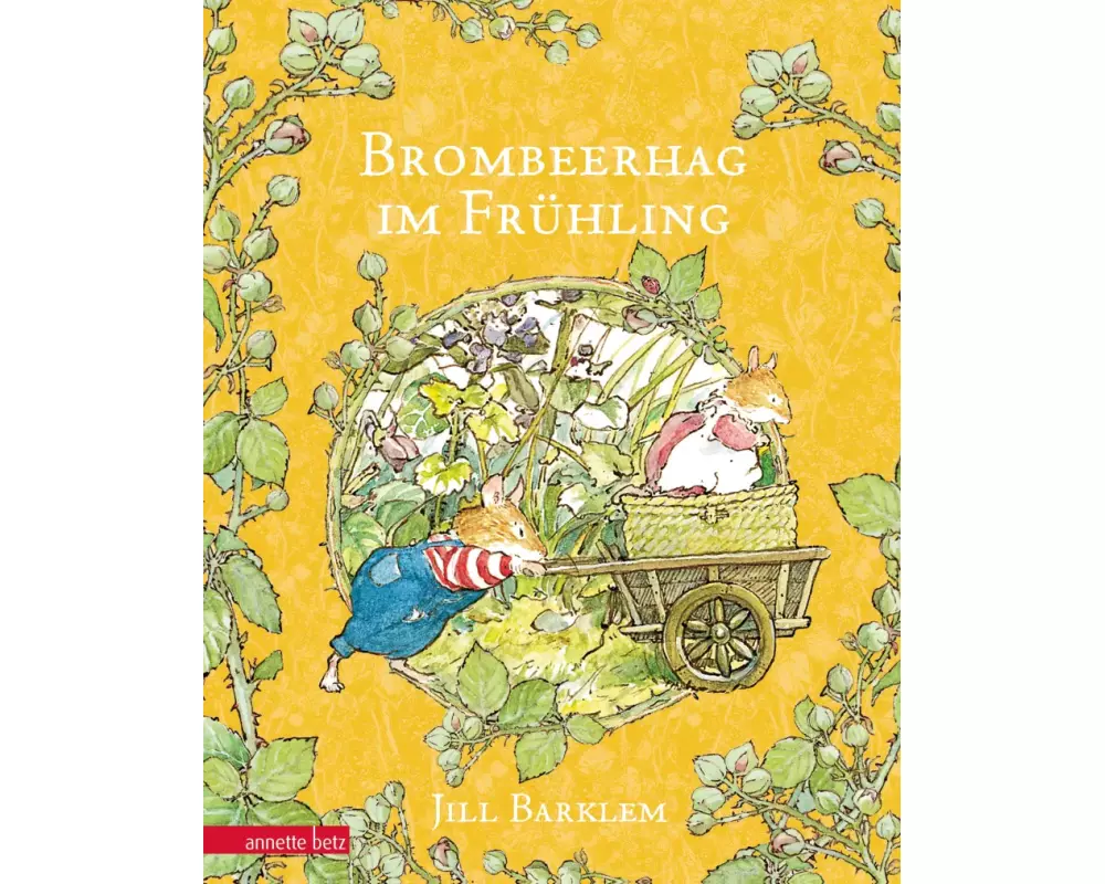 Brombeerhag im Frühling