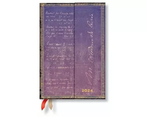 Marie Curie, Science of Radioactivity (Embellished Manuscripts Collection) Mini 12-month Day-at-a-Time Dayplanner 2024