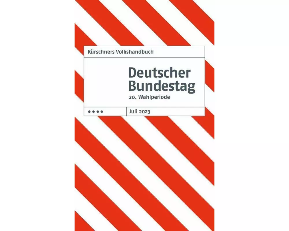 Kürschners Volkshandbuch Deutscher Bundestag
