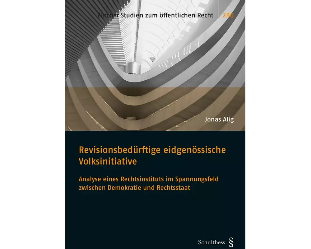 Revisionsbedürftige eidgenössische Volksinitiative