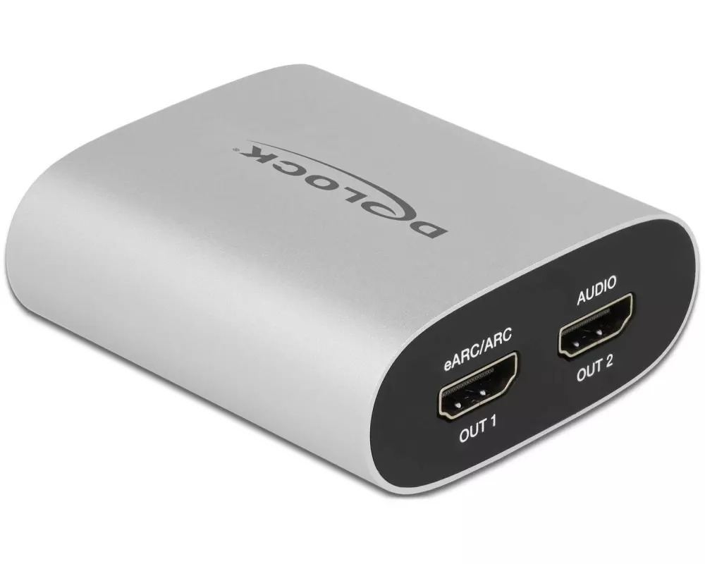 Delock Audio Extraktor HDMI HD 4K 60 Hz mit eARC