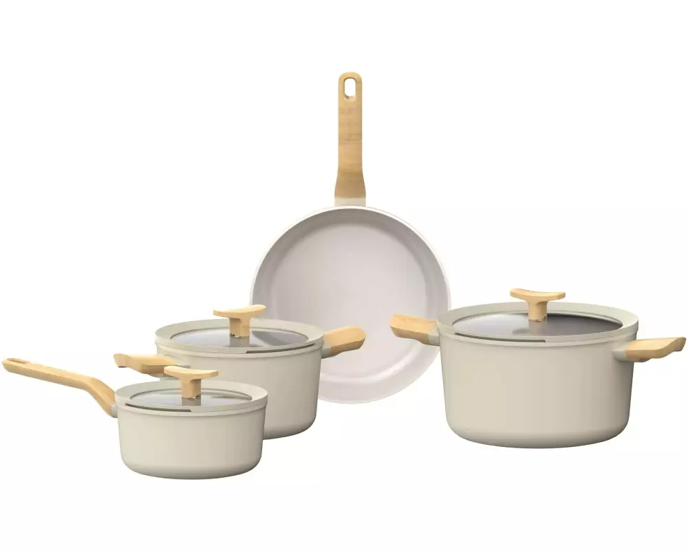 BergHOFF Kochtopf-Set Leo Balance Cream 7-tlg. 0 cm