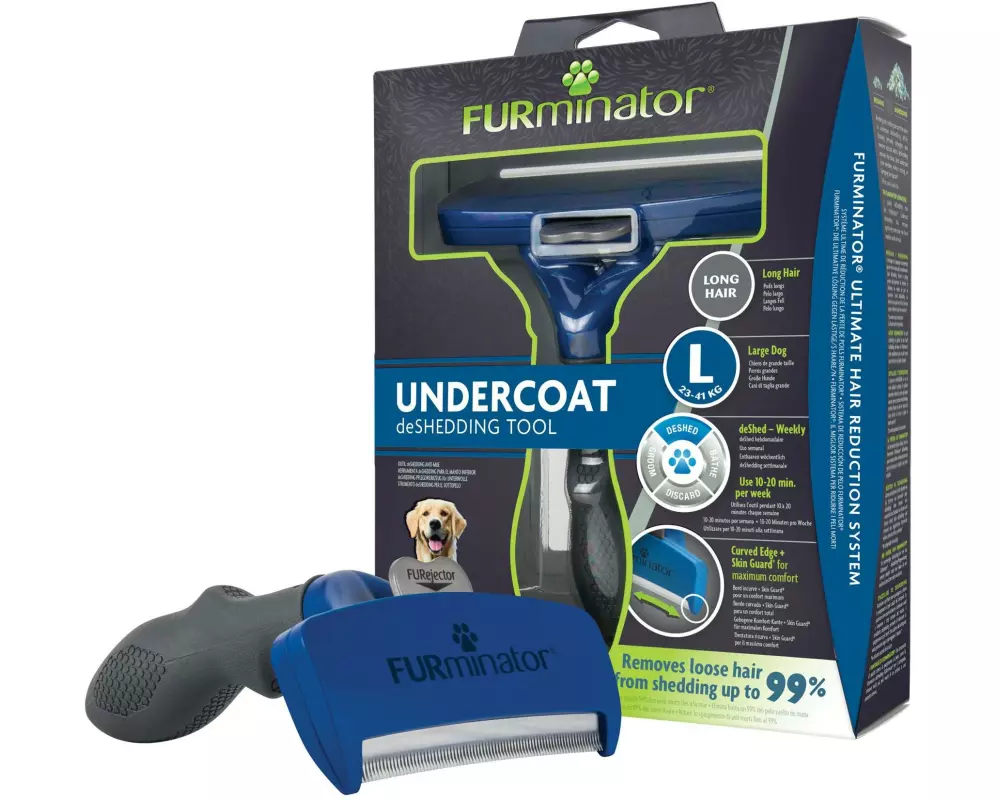 Furminator Hund deShedding L Langhaar 10.2 cm