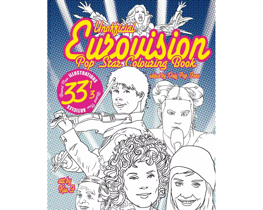 Eurovision Pop Star Colouring Book