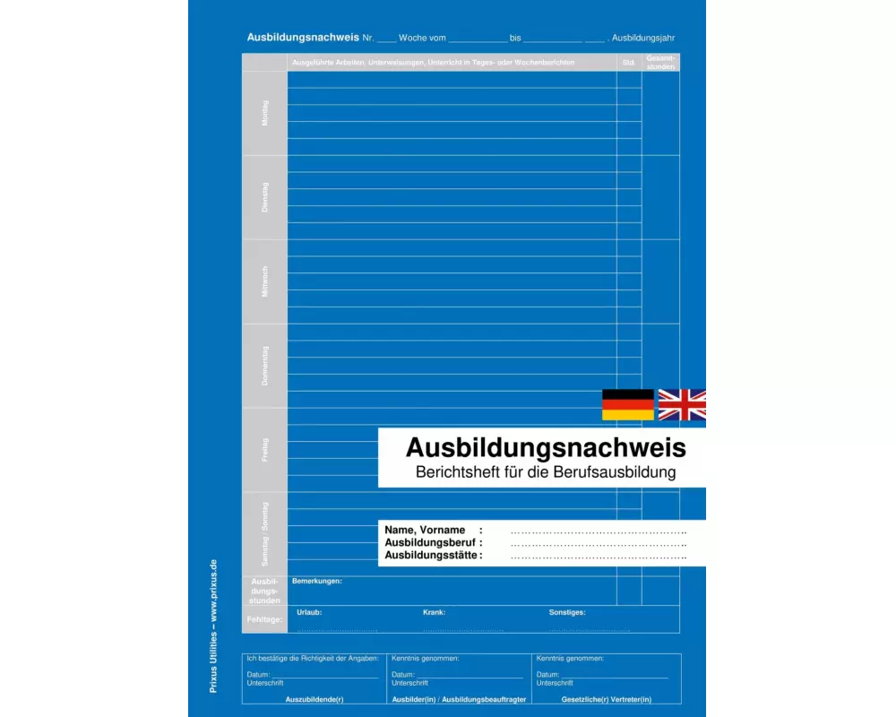 Ausbildungsnachweis