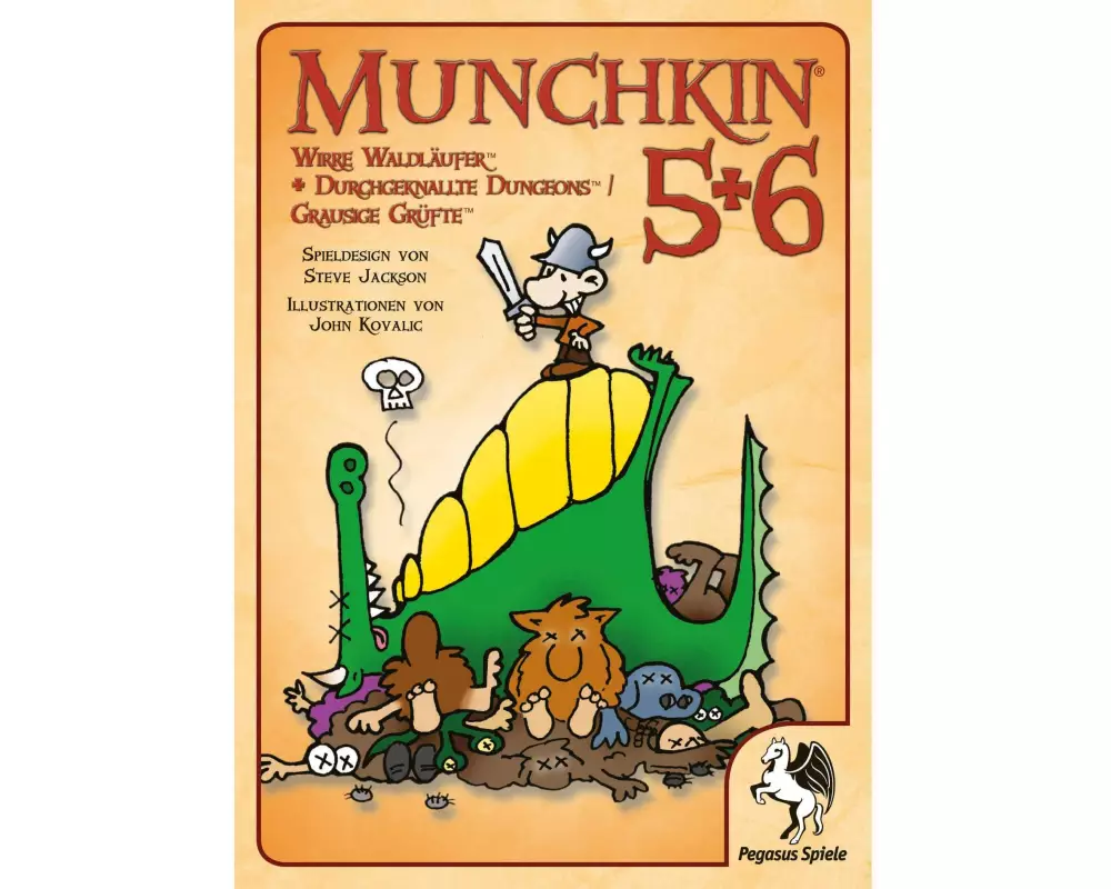 Pegasus Spiele Munchkin 5+6+6.5 (Erweiterung) -DE-