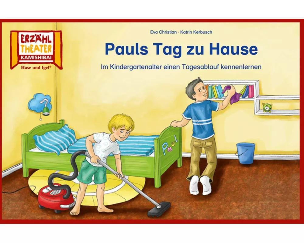 Pauls Tag zu Hause / Kamishibai Bildkarten