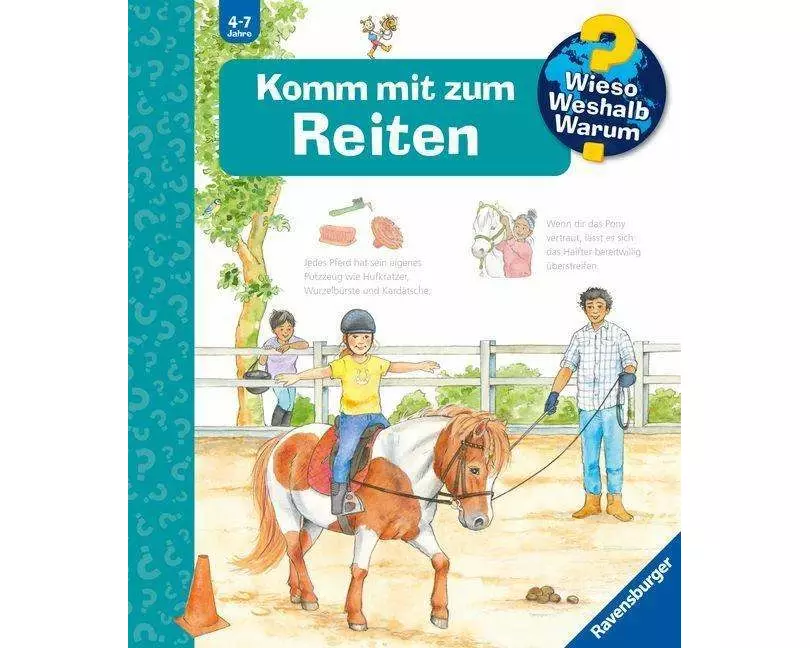 Wieso? Weshalb? Warum? Kernreihe, Band 73 - Komm mit zum Reiten