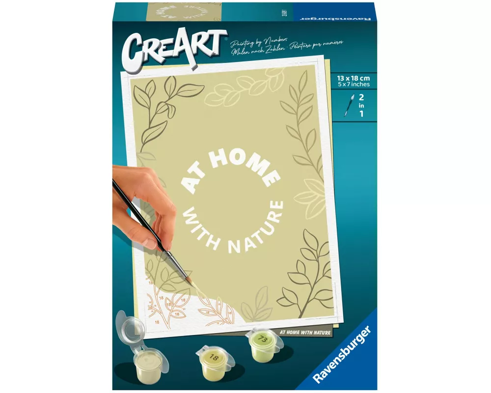 Ravensburger CreArt - Malen nach Zahlen 23609 - At home with Nature - ab 12 Jahren