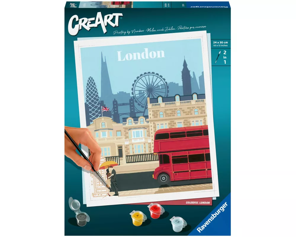 CreArt Citys - Farbenfrohes London