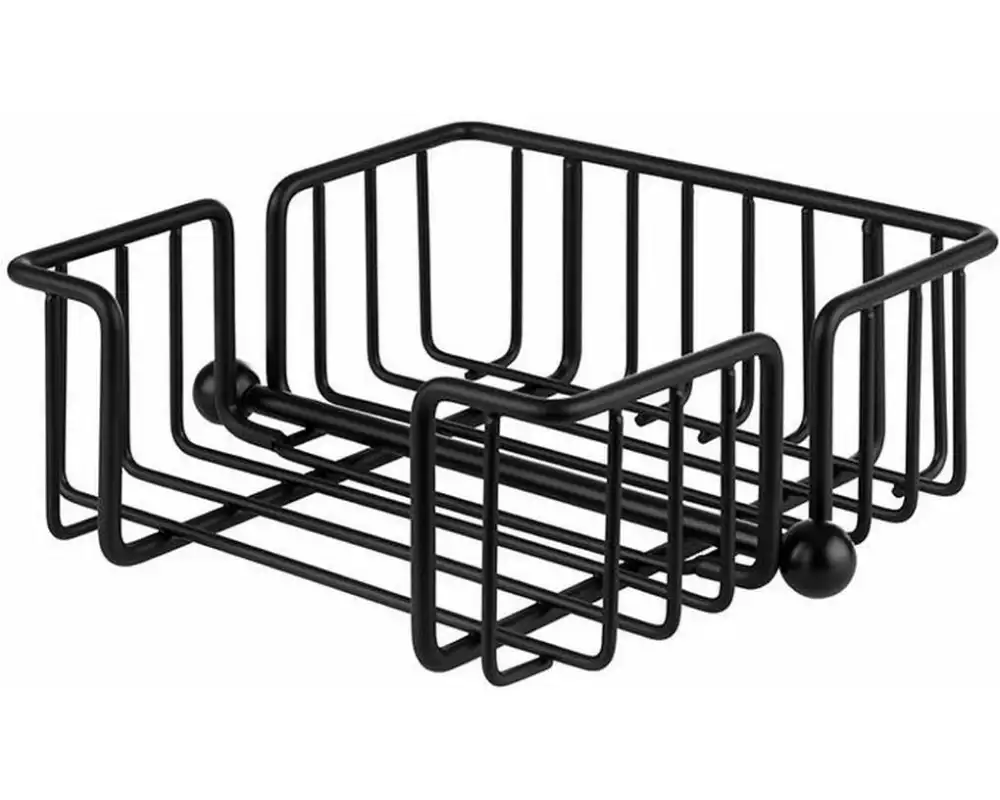 APS Serviettenhalter Serviettenhalter URBAN 19 x 7.5 cm, Schwarz