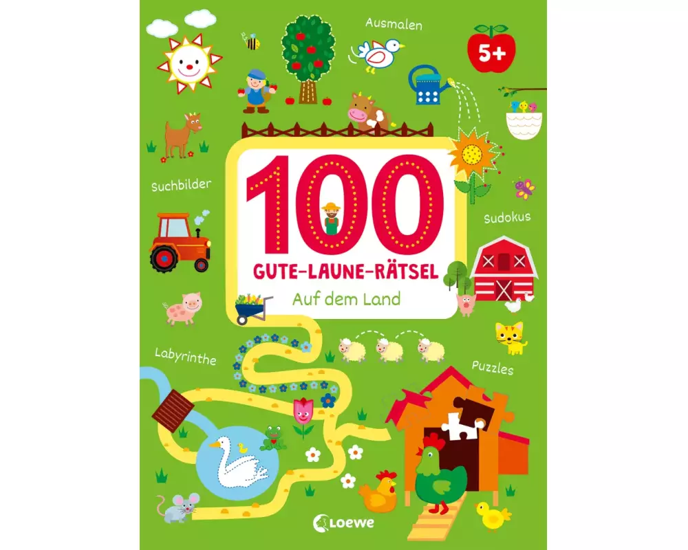 100 Gute-Laune-Rätsel - Auf dem Land