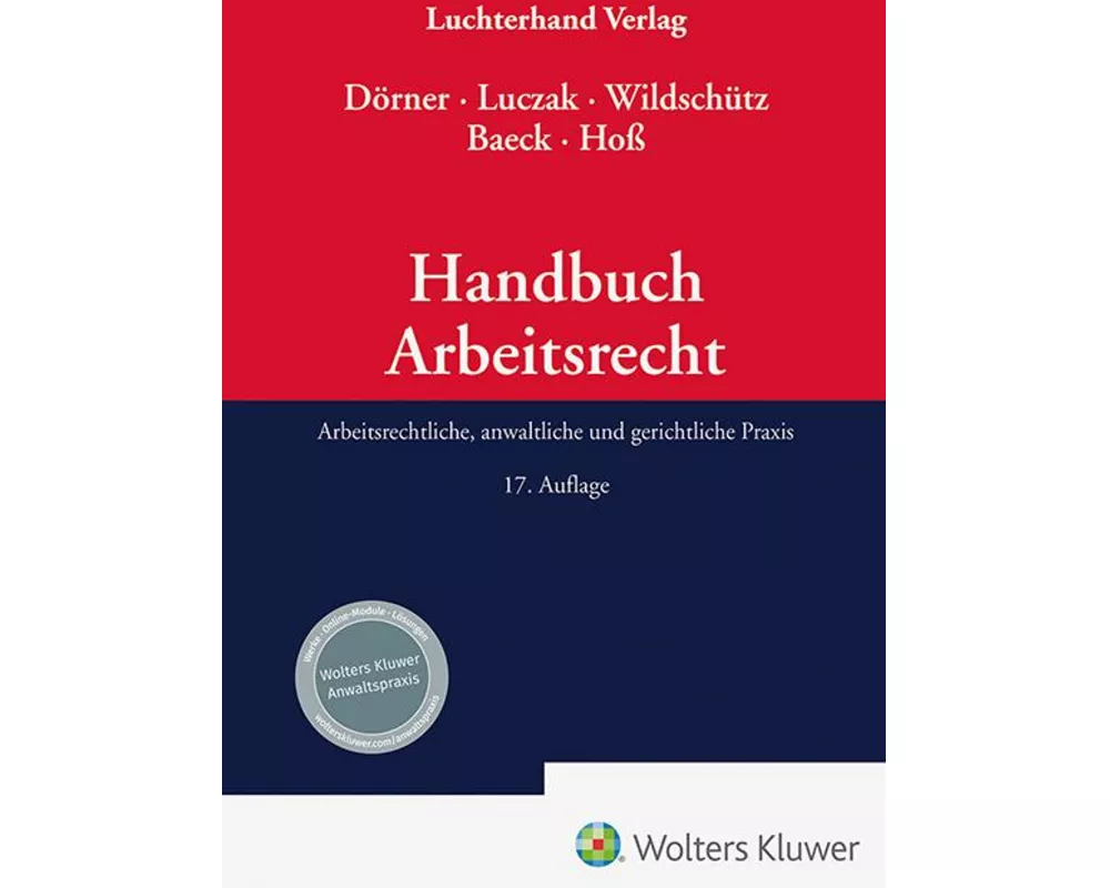 Handbuch des Arbeitsrechts