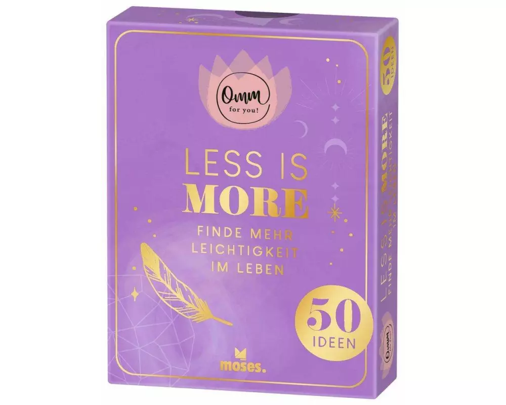 Omm for you Less is more