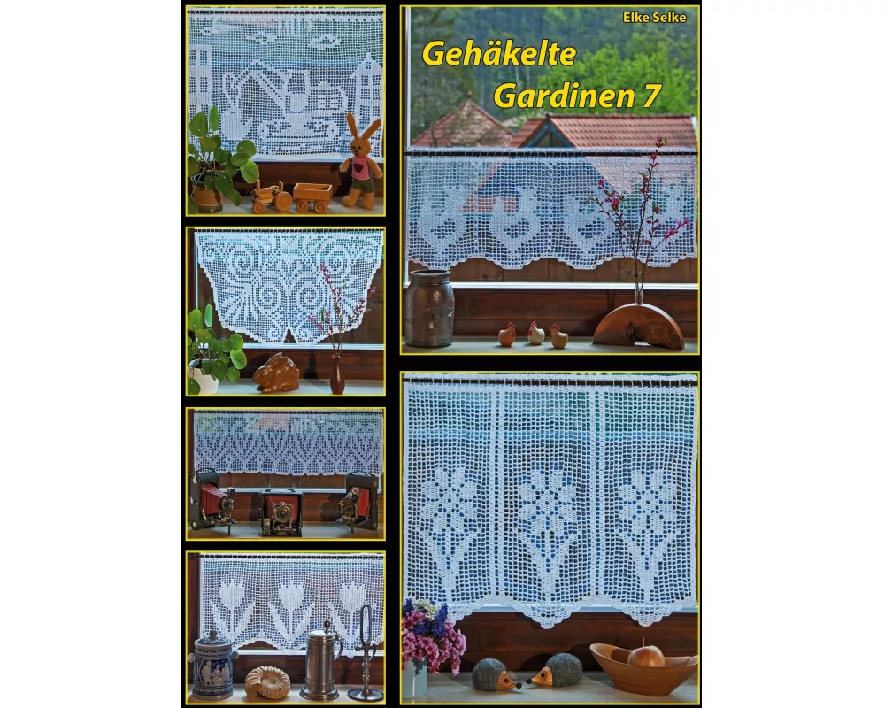 Gehäkelte Gardinen 7