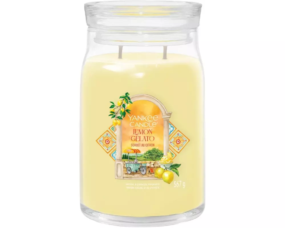 Yankee Candle Signature Duftkerze Lemon Gelato 567 g