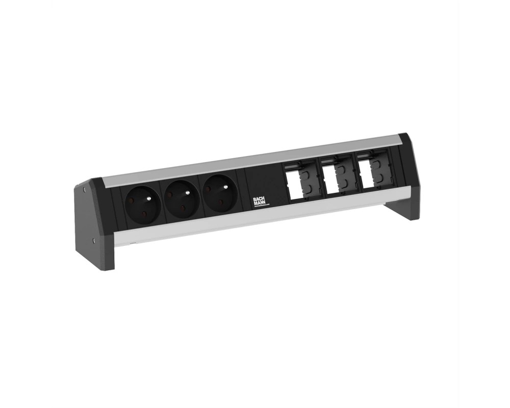 BACHMANN DESK 3x Schutzkontakt UTE 3x ABD