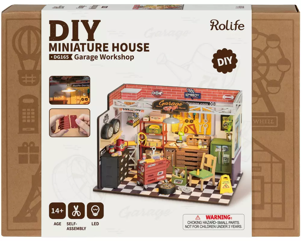 RoboTime Bausatz Garage Workshop 157-teilig