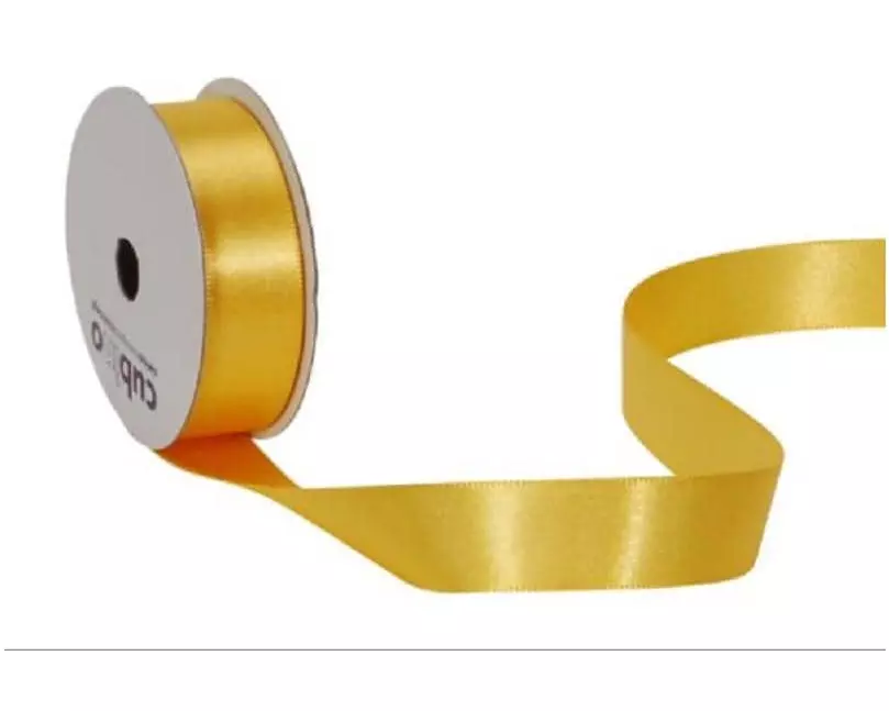 Spyk Satinband 16 mm x 5 m, Gelb