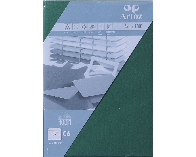 ARTOZ Couverts 1001 C6 107324183 100g, racing green 5 Stück