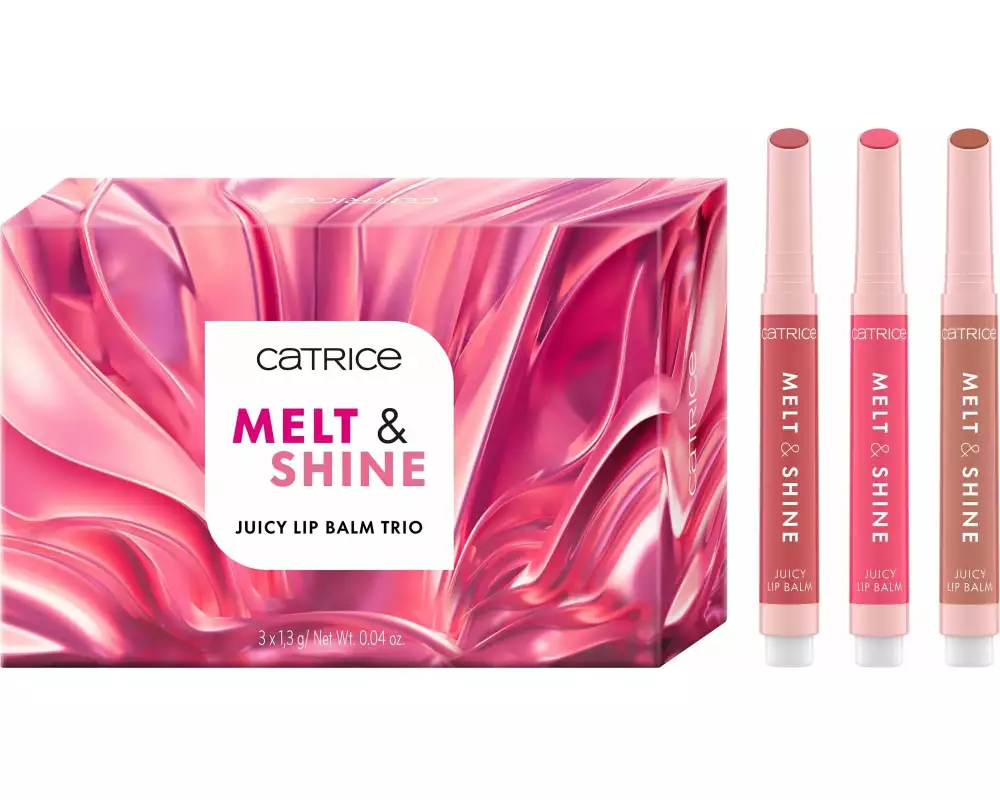 Catrice Geschenkset Melt and Shine Juicy Lip Balm Trio 01