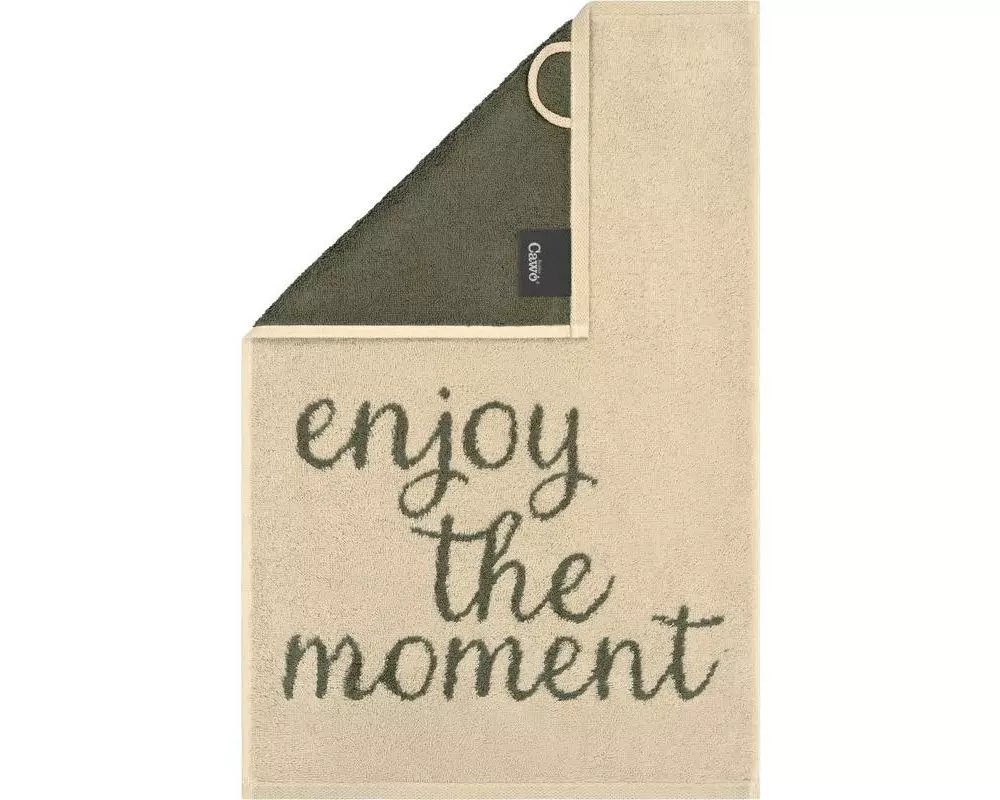 Cawö Handtuch Postcard Edition 30 x 50 cm, Blau